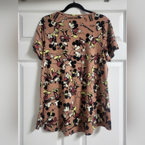 LulaRoe Disney Womens  Mickey Minnie Mouse T-Shiry Size L - Picture 4 of 4